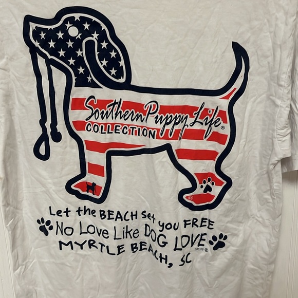 Myrtle Beach Southern Puppy Life Collection T-shirt - Picture 4 of 6